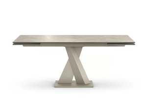 AXEL - CERAMIQUE - Extending porcelain stoneware dining table _ Roche Bobois